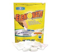 Walex Elemonate Grey Water Tank Deodorizer & Freshener - Freshens Sink & Drain Lines, Rapid Dissolving Drop-In Tablets, Ideal for RV's, Boats & Homes, Easy to Use - Fresh Lemon Scent, 5 Pack