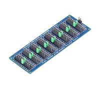 Walfront 0.1R-9999999R Programmable Resistor Board Seven Decade 8 Section Adjustable Resistor Slide Electronic Component Screw Terminal Block