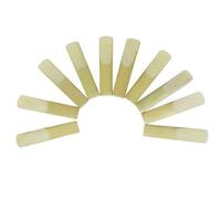 Walfront 10pcs Alto Sax Saxophone Reeds 2.5 Alto BE Saxophone Reeds Lade Bamboo 2.5 for Clarinet Soprano