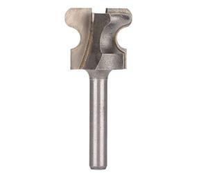 Walfront 1PC Finger Pull Bit 1/4in Round Shank Arcs Carbide Center Point Drill Bit Drawer Pull Router Bit for Cork Wood Hardwood Veneer Slotting Drawer Keyholes(1/4 * 1)