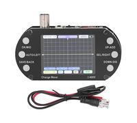 Walfront 2.4in Digital Oscilloscope 2.5MHz Sampling Rate Portable Lab Oscilloscope 500KHz Analog Bandwidth 200KHz Actual Bandwidth with 17 Waveforms One Button AUTO Operation