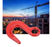 Walfront 2 Ton Lifting Hook, Alloy Steel Safety Hook with Large Opening, Ideal for Crane Rigging and Construction Work