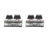 Walfront 2Pcs 2 Key Red Axis Gaming USB Keyboard, Hotswap Mechanical Keyboard, Mini Mechanical RGB Keypad for Copy Paste Function with USB Cable Caliper for Red Switch