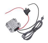 Walfront 30V 3.5A DC Step Up Converter, 12V 24V to 30V Power Adapter with Silicone Sealed Aluminum Alloy Casing, for Mini Router Cars RVs Boats Outdoor Use