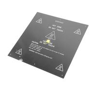 Walfront 3D Printer Heated Bed Plate High Power, Aluminium Alloy Hotbed 500x500mm Heater Heating Replacement Hot Platform, 24V 350W for Handcraft Models