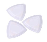 Walfront 3PCS Auto Light Up LED Guitar Pick Dazzling Colourful Plectrum with Built in LED Light ABS Material Portable for Acoustic Electric Bass Ukulele