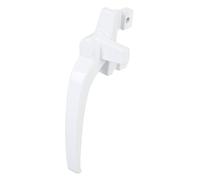 Walfront 4Pcs Casement Locking Handles, Aluminum Alloy Window Locks for Sliding Doors, Enhanced Security and Versatile Use for Internal and External Windows (White)