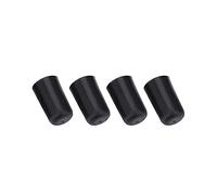 Walfront 4Pcs Rubber Tip for Cello Endpin, Durable Rubber Material, Scratch Protection, Lightweight Design for Musicians
