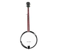 Walfront 5 String Banjo, 38 Inch Sapele, Maple Neck, Techwood Fingerboard, PVC Top, Ideal for Beginners