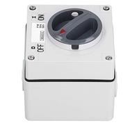 Walfront 500V Outdoor Rotary Switch 3P32A IP66 Waterproof ON-Off 2 Position Industrial Grade Electrical Switch