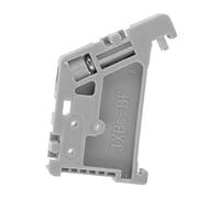 WALFRONT 50Pcs DIN Rail Stopper 35mm DIN Rail TerminalBlock End Stopper Mounting Clips Gray Model 13,Secure Connection Easy Installation Universal Fit for Various Terminal Blocks with (Model 13)