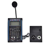 Walfront 5Band Digital Modeling Guitar Preamp, Acoustic Guitar Pickup Equalizer, Black