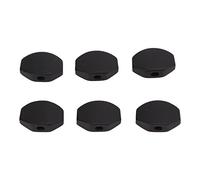 Walfront 6 Set Guitar Tuning Peg Buttons Tuning Key Button Heads Tuners Machine Handle for Folk Electric and Acoustic Guitar (large square)