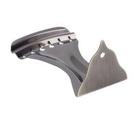 Walfront 6 String Guitar Tailpiece Resonator Guitar Tailpiece Dobro Style Chrome Zinc Alloy with Improved Pitch Volume Duration for Resonator Replacement
