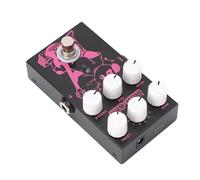 Walfront 9 Amp Tone Guitar Pedal Multi Effects Pedal with Hardware Bypass and 9V DC USB Power for Electric Guitar Bass Performance