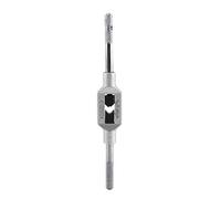 Walfront Adjustable 130mm Tap Wrench Handle Holder Engineers Tap and Die Set Thread Tap Holder Reamer Hand Tapping Tool Suitable for M1-M6