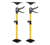 Walfront Cabinet Jacks for Installing Cabinets, 2Pack Alloy Steel Telescopic Support Pole 19.7-45.3in Heavy Duty Adjustable Lift Jack for Upper Cabinets Drywall and Ceiling Installation