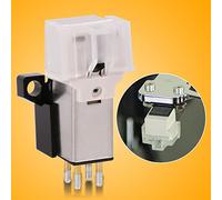 Walfront Cartridges Pickup, Metal and Plastic Construction, Simple to Install, for Turntables Phonograph Record Player with 1.5-2 Gram Acupressure