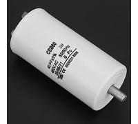 WALFRONT CBB60 Run Capacitor 40uF 450V AC Double Insert for Washing Machine, High Insulation, Long Service Life, Ideal for Phase Motors and Refrigerators
