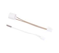 Walfront Ceramic Heater and Thermistor Wire Kit Temperature Sensor Wire Thermistor Cable for K1C K1 SE K1 Max 2025 3D Printer Hotend Heating Tube with 88W 360° Heating 300℃ in 50 Seconds