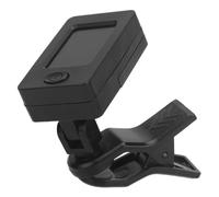 Walfront Clip On Tuner Digital Tuner Multi Instrument Tuning Tool All Purpose Metronome LCD Display Battery Included for Guitar Bass Ukulele Violin