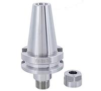 CNC Tool Holder, Collet Chuck Tool Holder, Industrial Supplies High Accurancy 40CR Alloy Steel for Milling Machine, Clamping Range 1~10mm / 0.04~0.39in(ER16)
