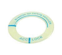 WALFRONT Decorate Ignition Switch Appearances Make Your Car/motorcycle Particular and Unique,Autopart,Easy Installation with Self Adhesive Tape No Drilling or Cutting Required,Fluorescent (Green