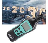 Walfront Digital Hygrometer Temperature Meter with LCD Display Backlight Auto Power for Industrial Labs Wine Cellars and Building Engineering