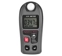 Walfront Digital Luxmeter LCD Display, Automatic Ranging Light Meter, Screen Locking Function, Ideal for Factory and Office Light Testing