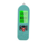 Walfront Digital Multimeter Vfc 620V Temperature 1000C Tester | Volt Ohm Amp Meter, ABS Case, Type C Charging, 400mAh Li Battery, AC DC Wiring, V Alert Live Neutral Mode