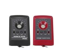 Walfront Digital Oil Quality Detector for Engine, High Accuracy Fluid Analyzer with Calibration Function, Portable 12V LED Tester for Gas Motor Oil Safety Inspection (Black)