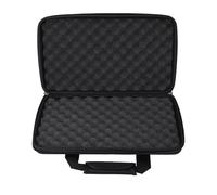 Walfront DJ Controller Case Hard Case Fits for DDJ FLX4, DDJ-400, DDJ SB3, DDJ RB DJ Controllers Cushioning Sponge Double Zippers 50x30x8cm Size
