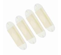 Walfront Efficient Bee Escape Equipment, Ideal for All Bees with Middle Hole Diameter 22mm, White Plastic, Essential Tool for Breeding, Honey Production. Beekeeping Tools Beekeeper Porter