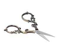 Walfront Embroidery Scissors Stainless Steel Fabric Scissors 5.5 X 11cm