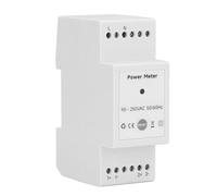 Walfront Energy Monitoring Mobile App Control Current Transformer Multi Functionality Meter Clamp Voltage Consumption Electric Detector for Wi Fi Electricity Monitoring Meter KWh Power