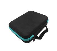 Walfront Essential Oil Storage Case, EVA Oxford Cloth Portable Carrying Case for 30 Bottles 5ml 10ml 15ml, Hard Exterior with Handle, for Travel Home Salon Yoga Use (Blue)