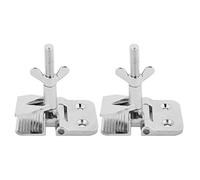 Walfront Frame Hinge Clamp Silk Screen Printing Tool, Zinc Alloy Hinge Clamp for Securing Screen Frames on Work Surfaces, Ideal for Hobbyists and Professionals