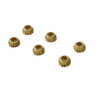 Walfront Guitar Gear 6Pcs Classical Guitar String Tuning Peg Tuner Iron Tuner Machine Head Gear with 4mm Inner Hex Hole