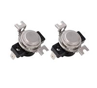 Walfront KSD302R Thermostat Switch 25A with Sensitive Reliable Safety Performance for Water Dispenser Electric Kettle Coffee Maker (60℃)