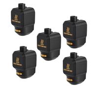 Walfront Lab Hotend Cover, 5pcs High Temperature Silicone Sleeve with Easy Installation, for 3D Printer Heat Block and Nozzle Protection