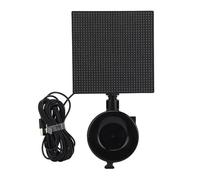 Walfront LED Display Programmable Screen, USB Powered Creative Animations, Custom Text and Graphics for Festivals and Events
