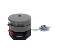 Walfront LED Marine Navigation Light 120° Beam Angle 1NM Visibility 2 Colors 3 Modes with Floating Design Rotating Bracket for Kayaks Canoes Small Boats Under 12 Meters