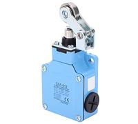 Walfront Limit Switch Momentary Roller Lever Switch Mini Automatic Reset Adjustable Rotating Arm IP66 Dust Proof for Machinery Automatic Controls