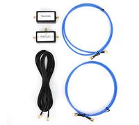 Walfront Magnetic Antenna, 10kHz-30 MHz Antennas Magnetic Loop, HF VHF Signal 3.2 dB Low Loss Antennas Radio, ABS Material
