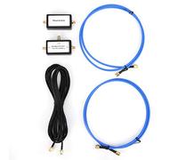 Walfront Magnetic Loop Antenna 10kHz to 30MHz HF VHF Signal Low Loss Radio Antenna with ABS Material High Gain 3.2dB Efficient Transmission for Shortwave Amateur Radio Use