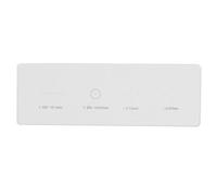 Walfront Microscope Objective Micrometer Calibration Slide, K9 Optical Glass with 0.01mm Division Lines, for Quantitative Analysis and Microscope Calibration