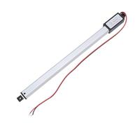 Walfront Mini Electric Linear Actuator Linear Motion Actuator Drive 24V DC 20N Thrust 200mm Stroke 30mm/s with Built-in Limit Switches Overload Protection for Automation