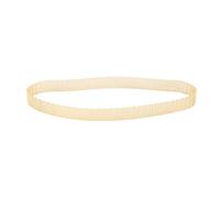 Walfront Mini Turn Belt 1.5 M X 70 Teeth, Transparent Rubber Bands for 7x12 CJ18A Lathe, Excellent Shock Absorption, Robust Material for Daily Use