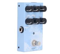 Walfront Mini Universe Reverb Effect Pedal 9 Diverse Reverb Sounds Classic Effect Sounds USB Type C or DC 9V Adapter for Guitar Accessories