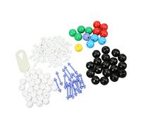 Walfront Molecular Model Kit, 240 Pieces Chemistry Set for Students with Color-Coded Atoms, Ideal for Learning Complex Molecules in Classroom